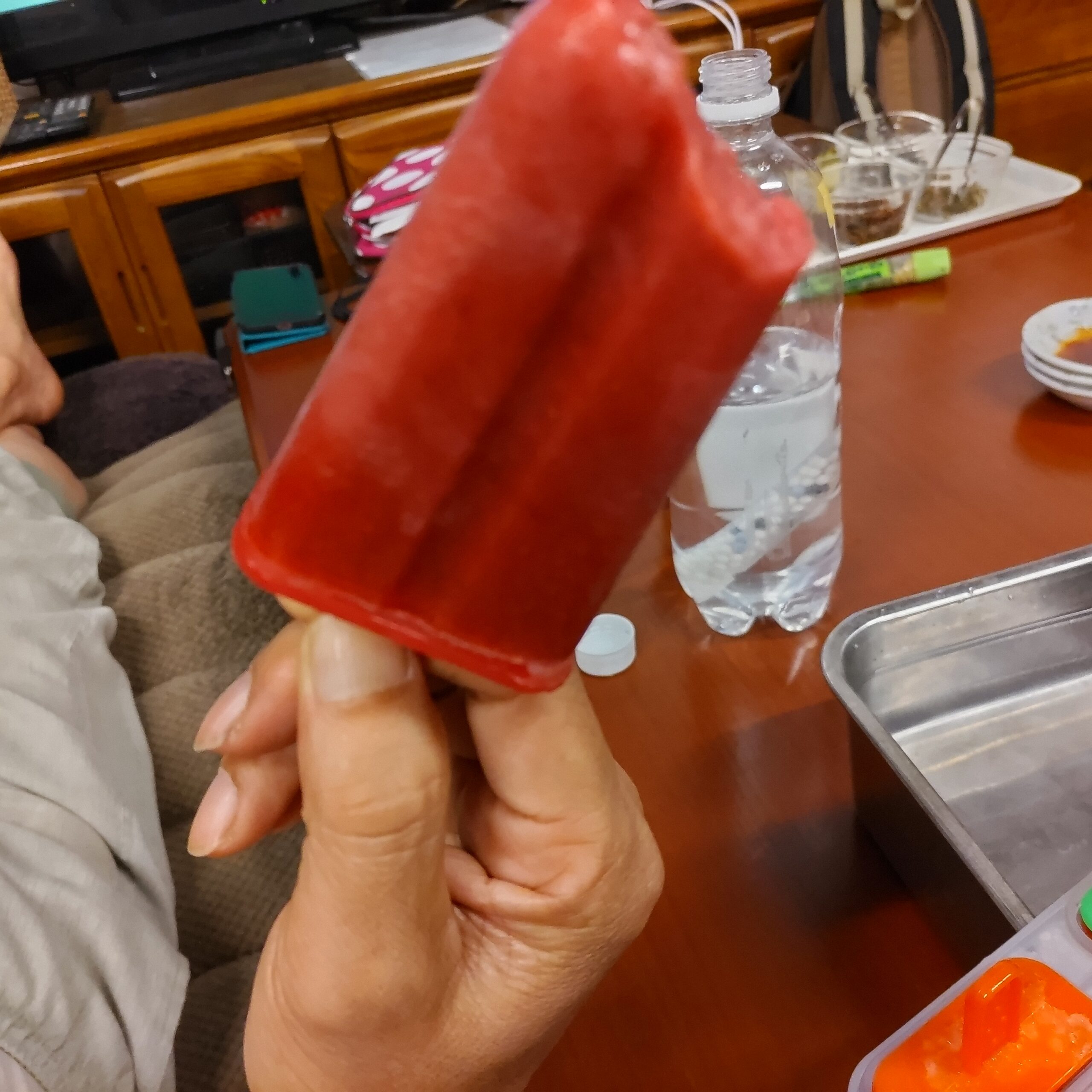 アイスキャンディーを作りました