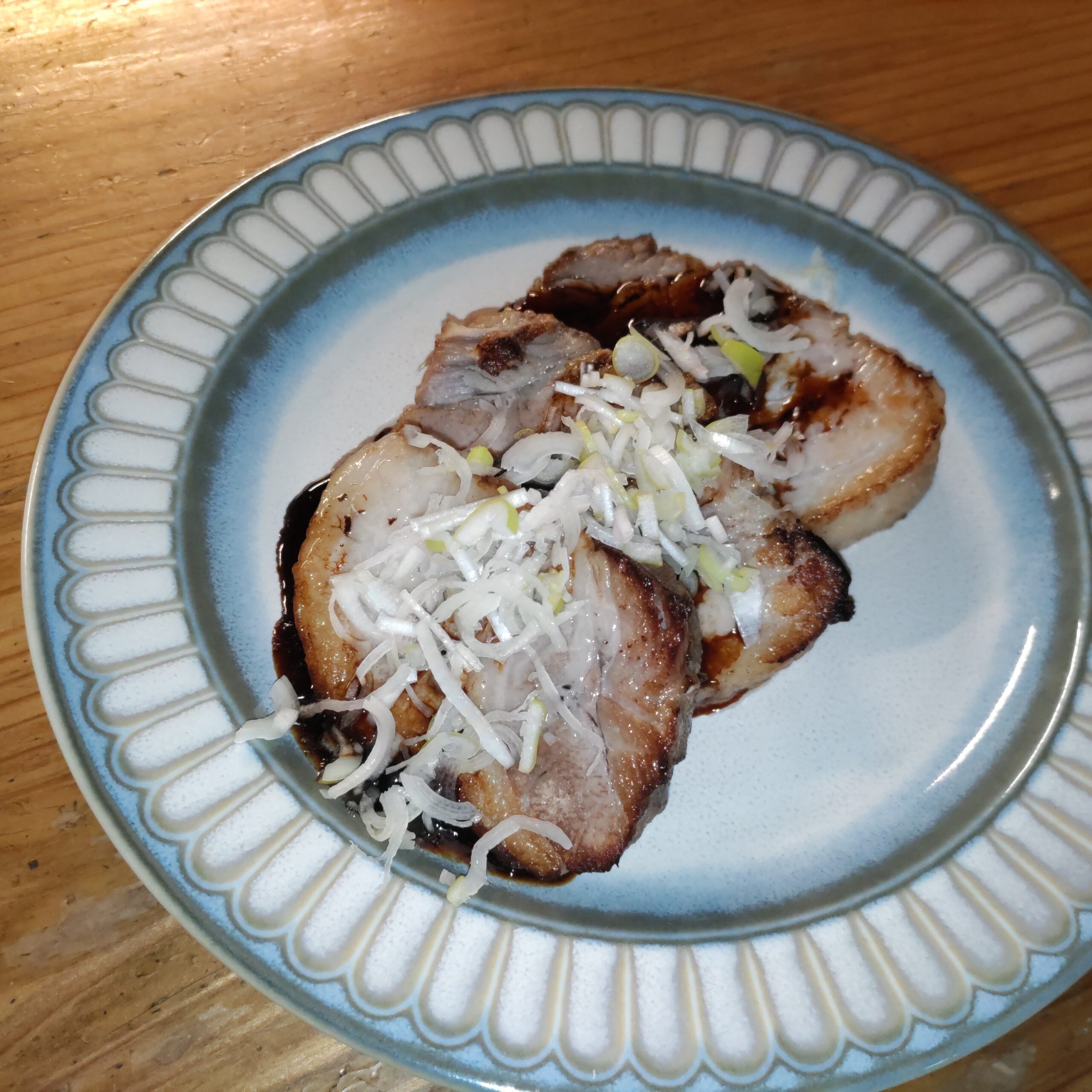 圧力鍋で豚バラ肉の焼き豚（豚バラチャーシュー）