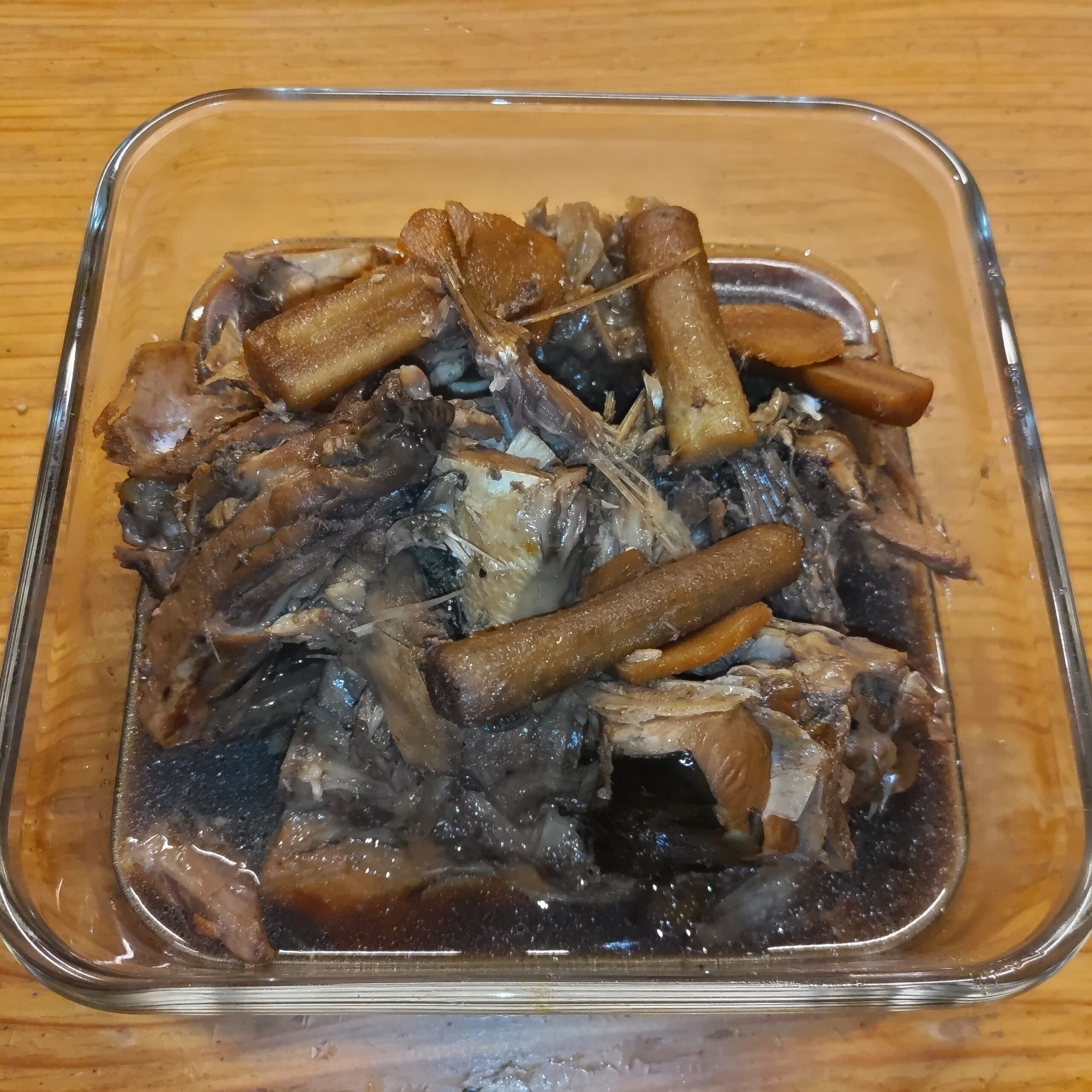 ぶりのあら煮