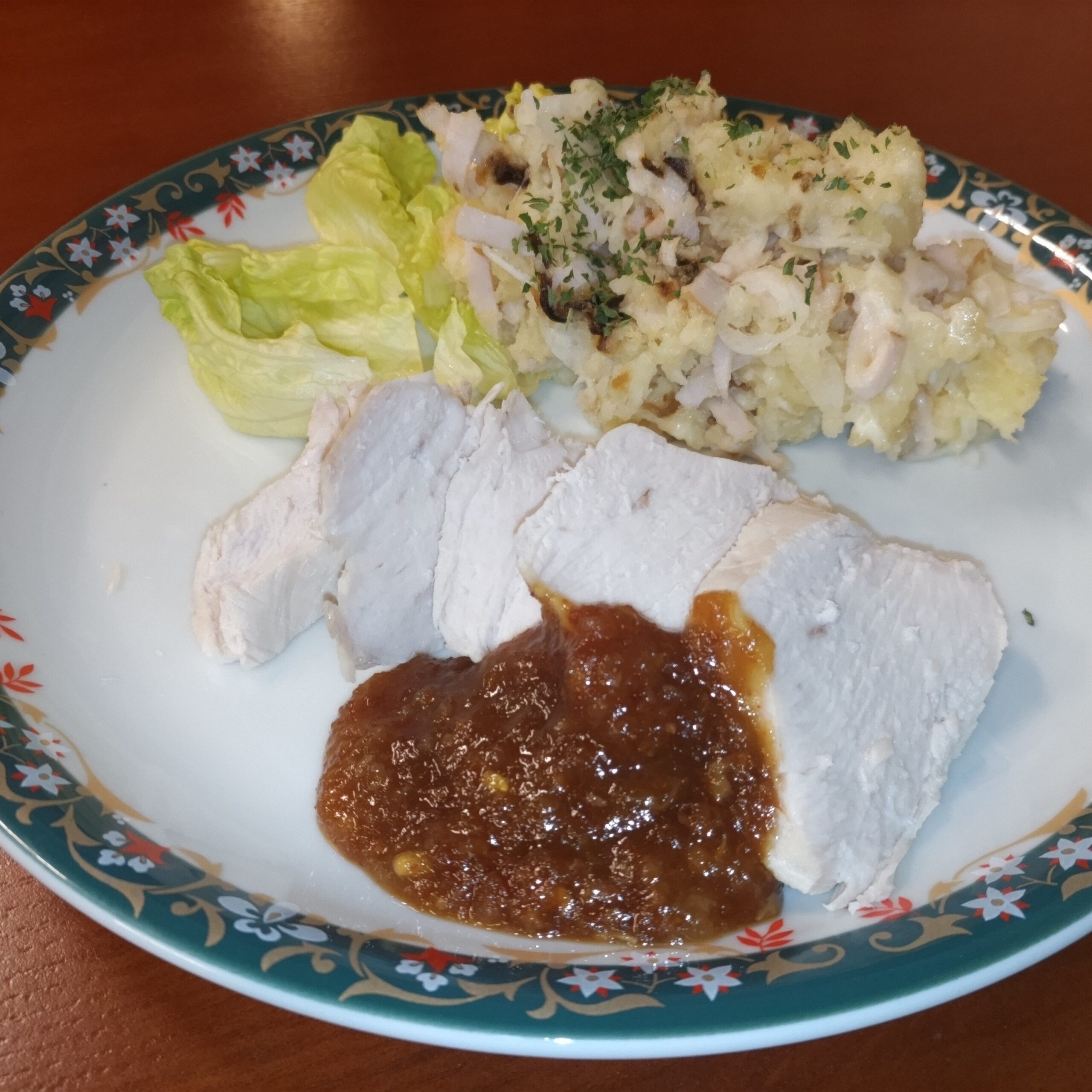 梅酢でサラダチキン