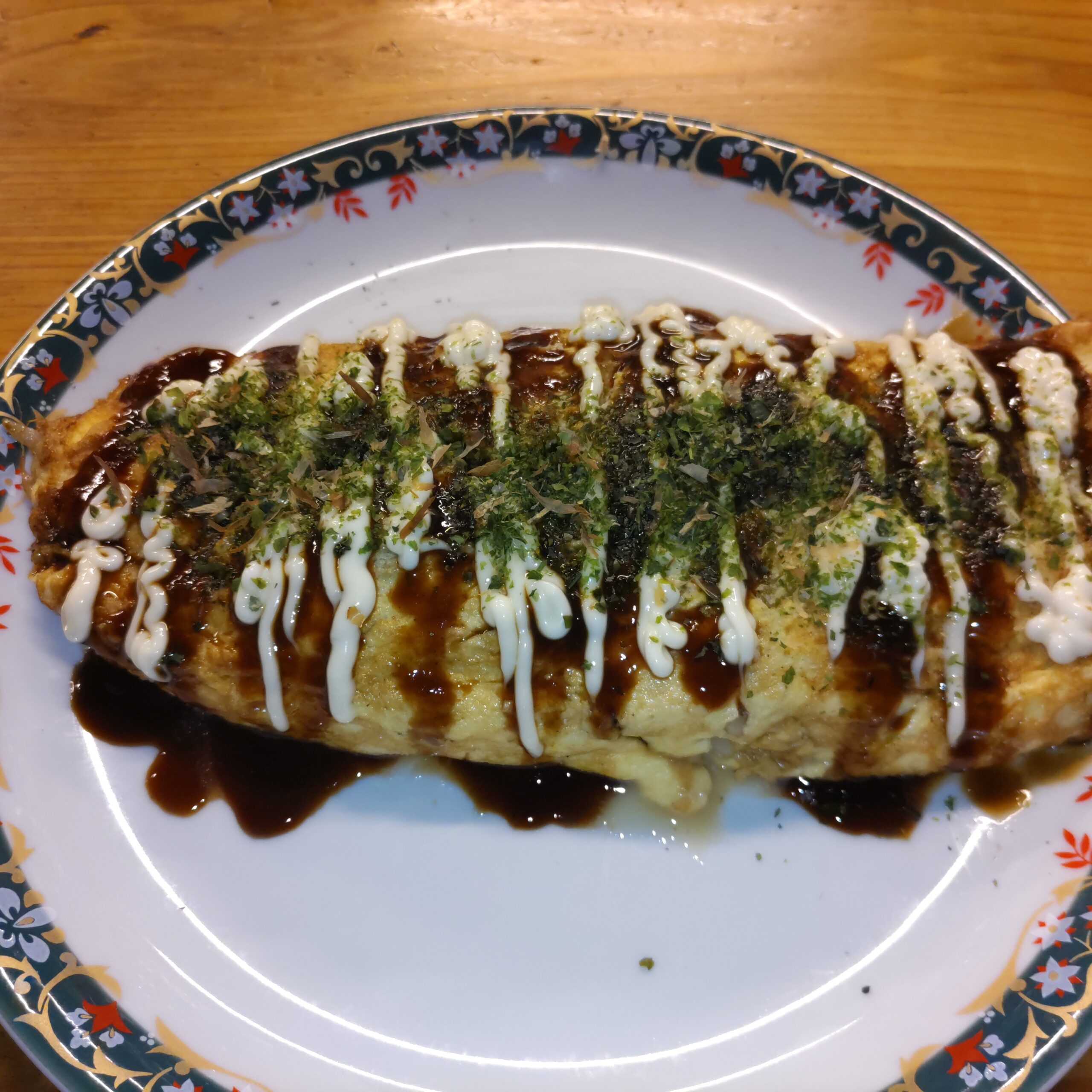 貝柱風味のもやしだけで、とんぺい焼き